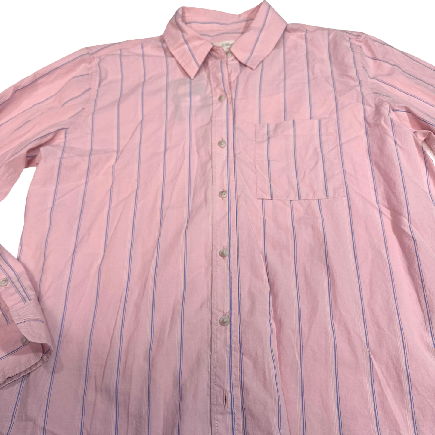 Camisa de manga larga con cuello y botones al frente UNIVERSAL THREAD para mujer