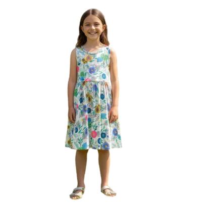 Vestido DOTDOTSMILE Floral Tank para niña