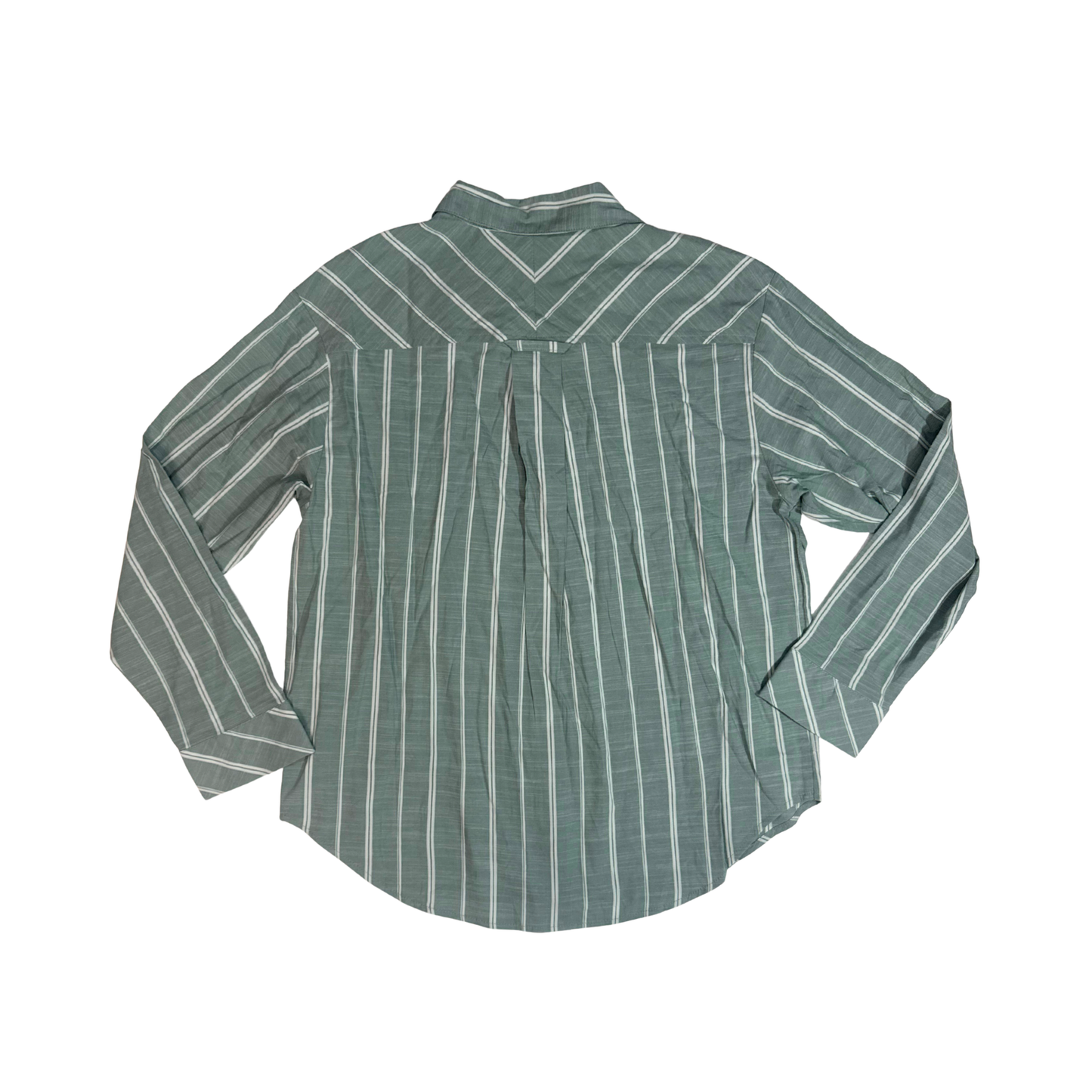 Camisa de pijama de manga larga a rayas AUDEN para mujer