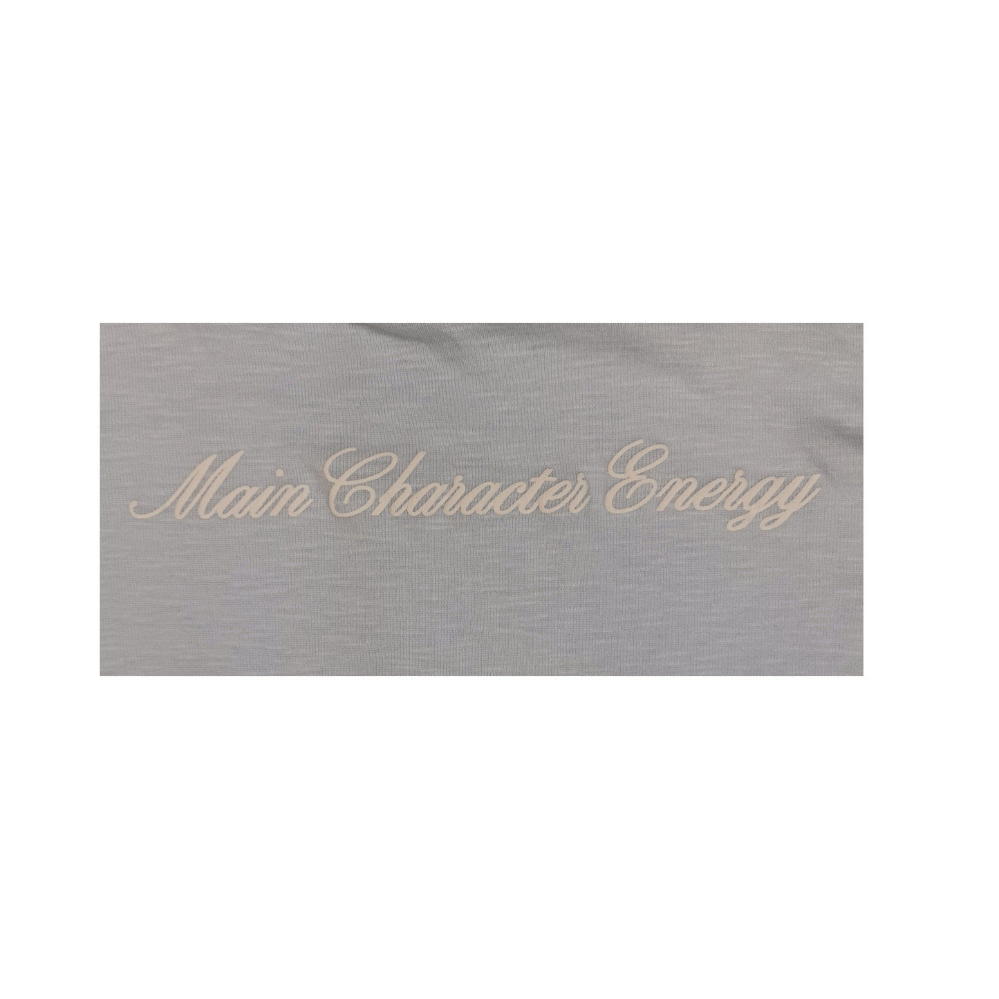 Baby tee azul “Main Character Energy” WILD FABLE para mujer