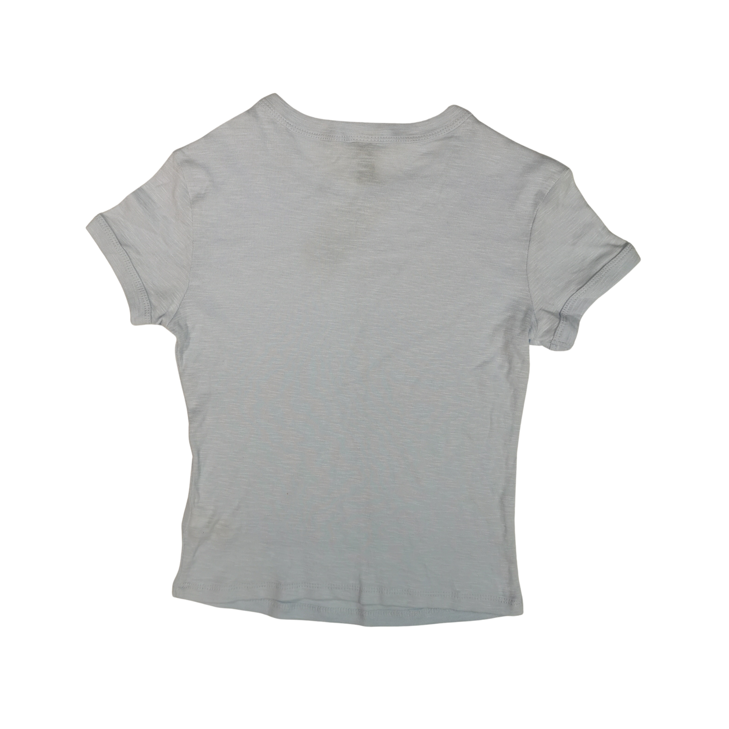 Baby tee azul “Main Character Energy” WILD FABLE para mujer