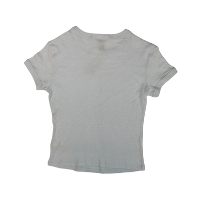 Baby tee azul “Main Character Energy” WILD FABLE para mujer