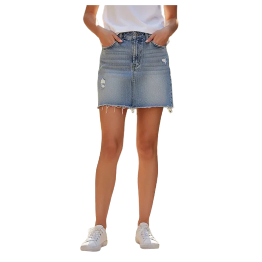 Falda de mezclilla 7 FOR ALL MANKIND para niña