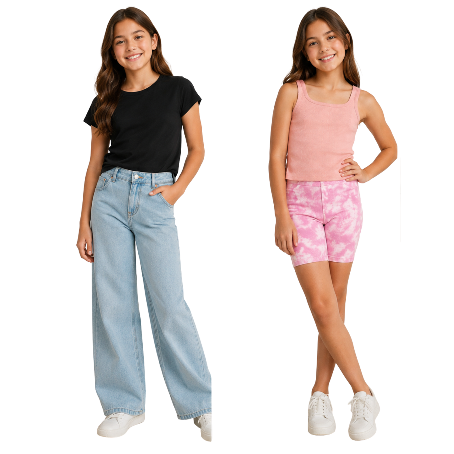 Kit de ropa para niña Talla 10/12 años - 4 piezas