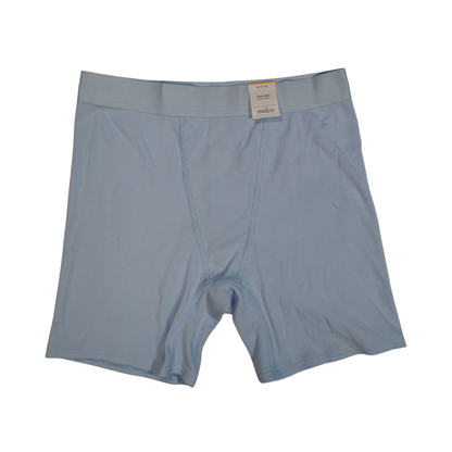 Boxer brief acanalado de tiro alto AUDEN para mujer
