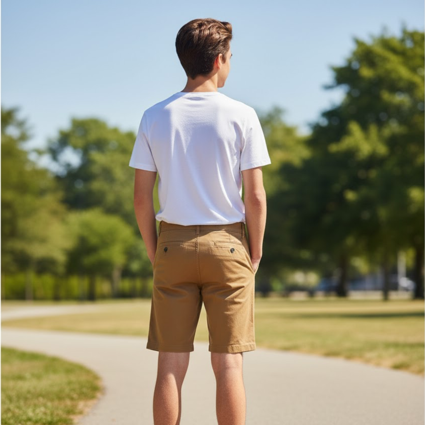 Shorts THEREABOUTS Flex Chino para adolescente niño