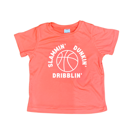 Playera OKIEDOKIE Slammin' Dunkin' Dribblin'