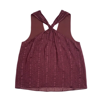 Blusa de seda tipo halter FRAME para mujer