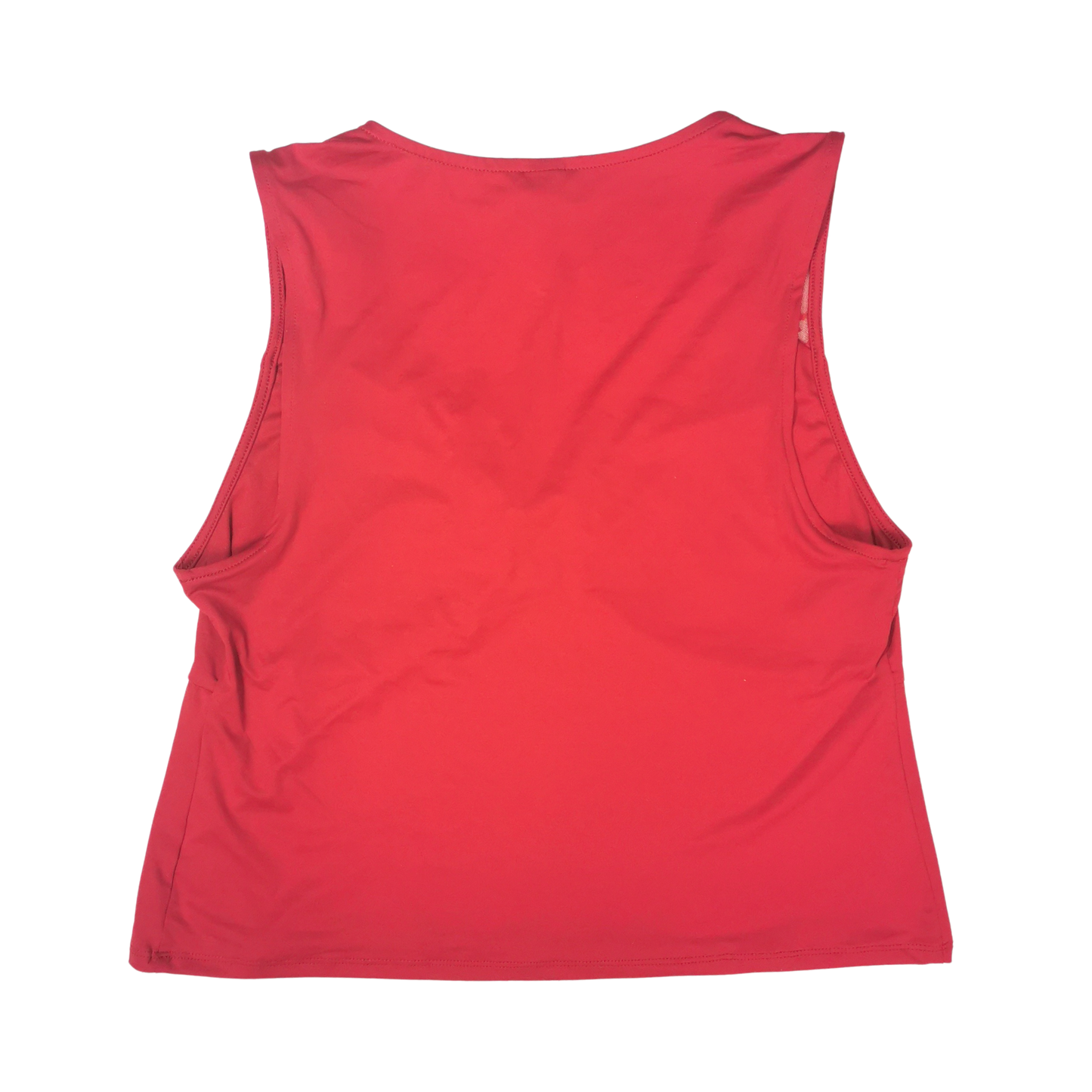 Blusa sin mangas con encaje y lazo frontal WILD FABLE para mujer