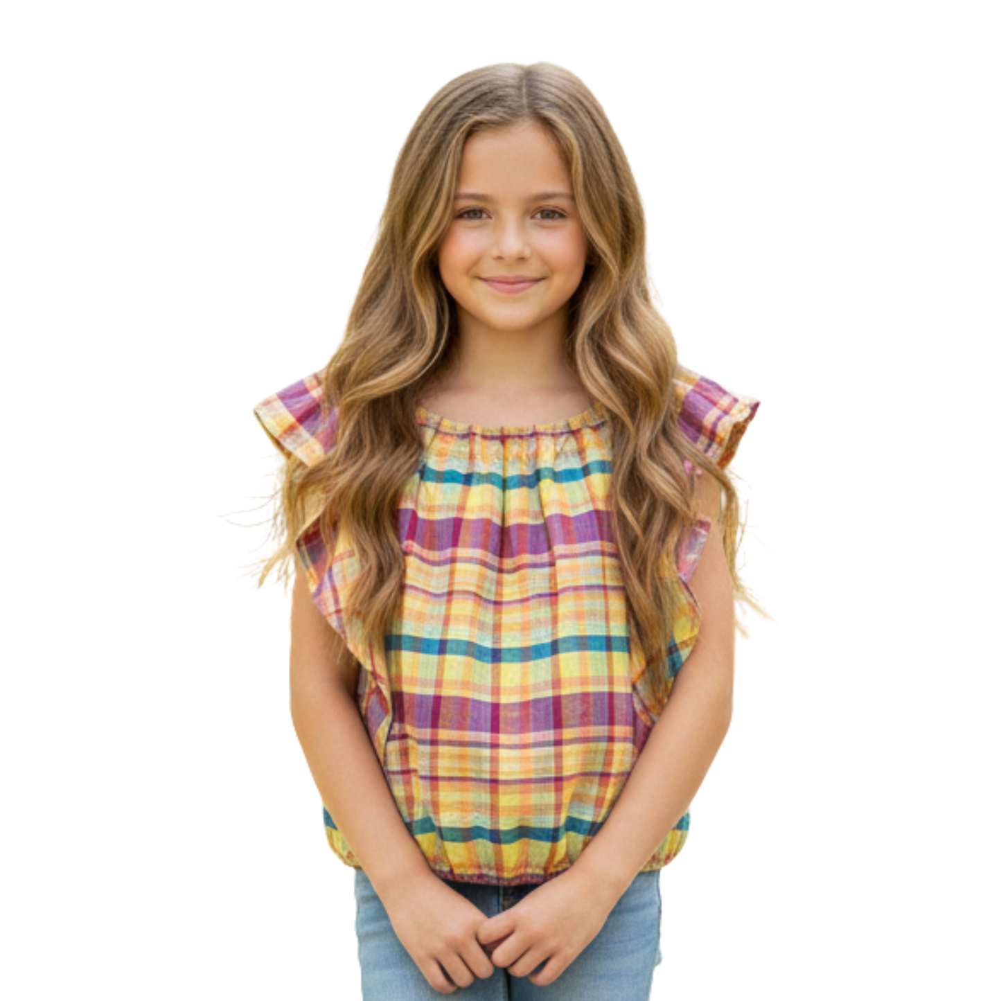 Blusa con volantes THEREABOUTS para adolescente niña