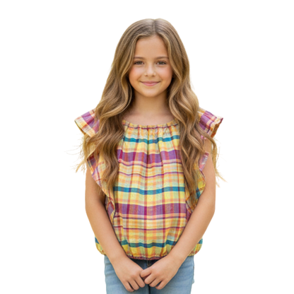 Blusa con volantes THEREABOUTS para adolescente niña