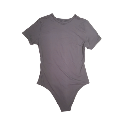 Body de manga corta con elástico en 4 direcciones AUDEN Luxury Collection para mujer
