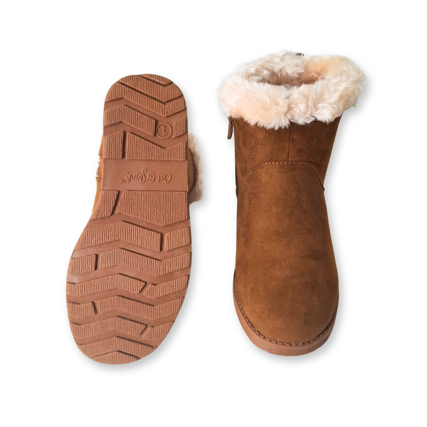 Botines de gamuza sintética con forro de felpa CAT & JACK Georgeina para niña