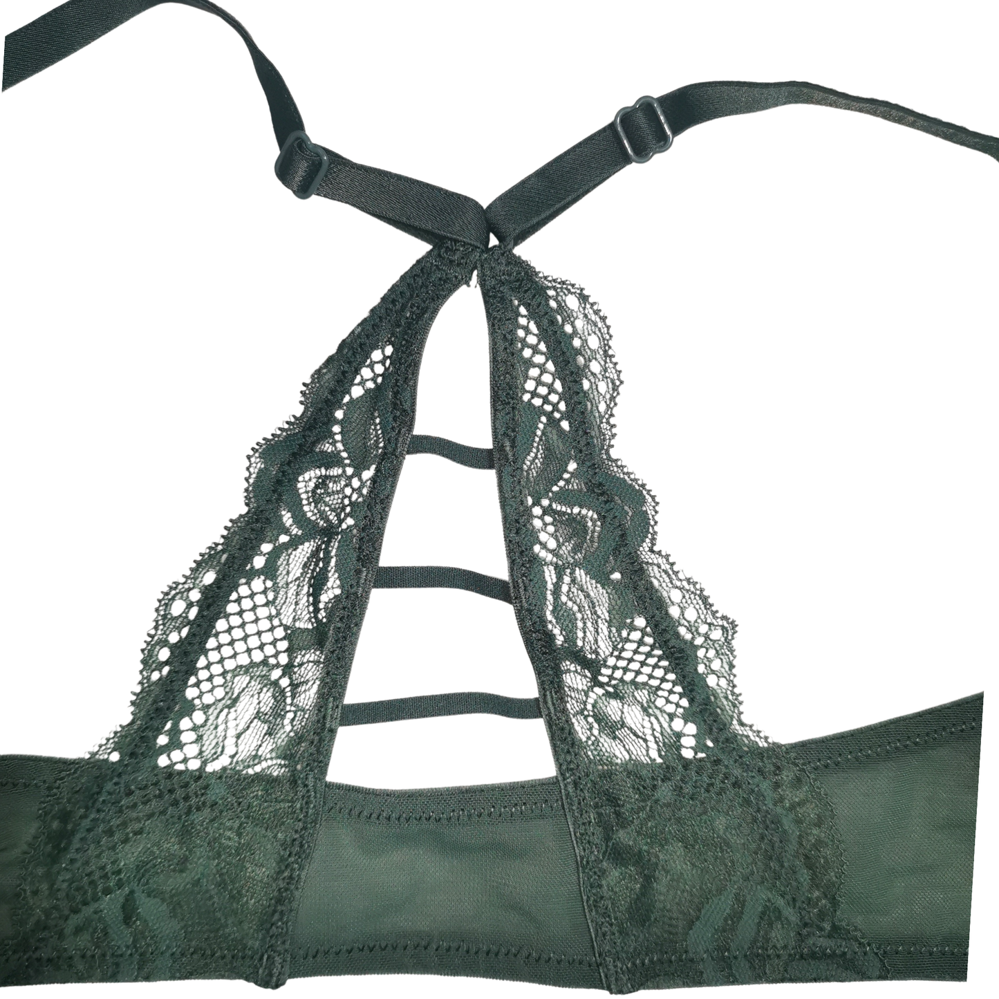 Bra demi de encaje con espalda Racerback AUDEN para mujer