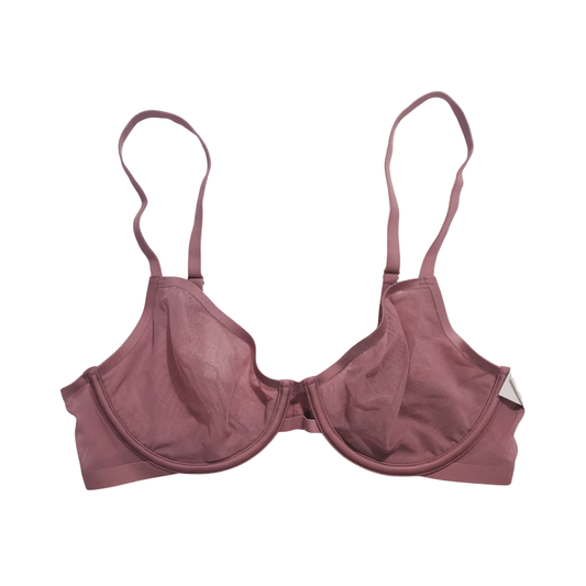 Bra de media copa de malla sin forro AUDEN para mujer