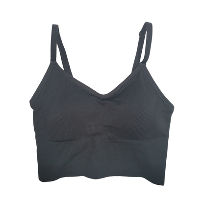 Top Deportivo Largo Sin Costuras de Soporte Medio ALL IN MOTION para mujer