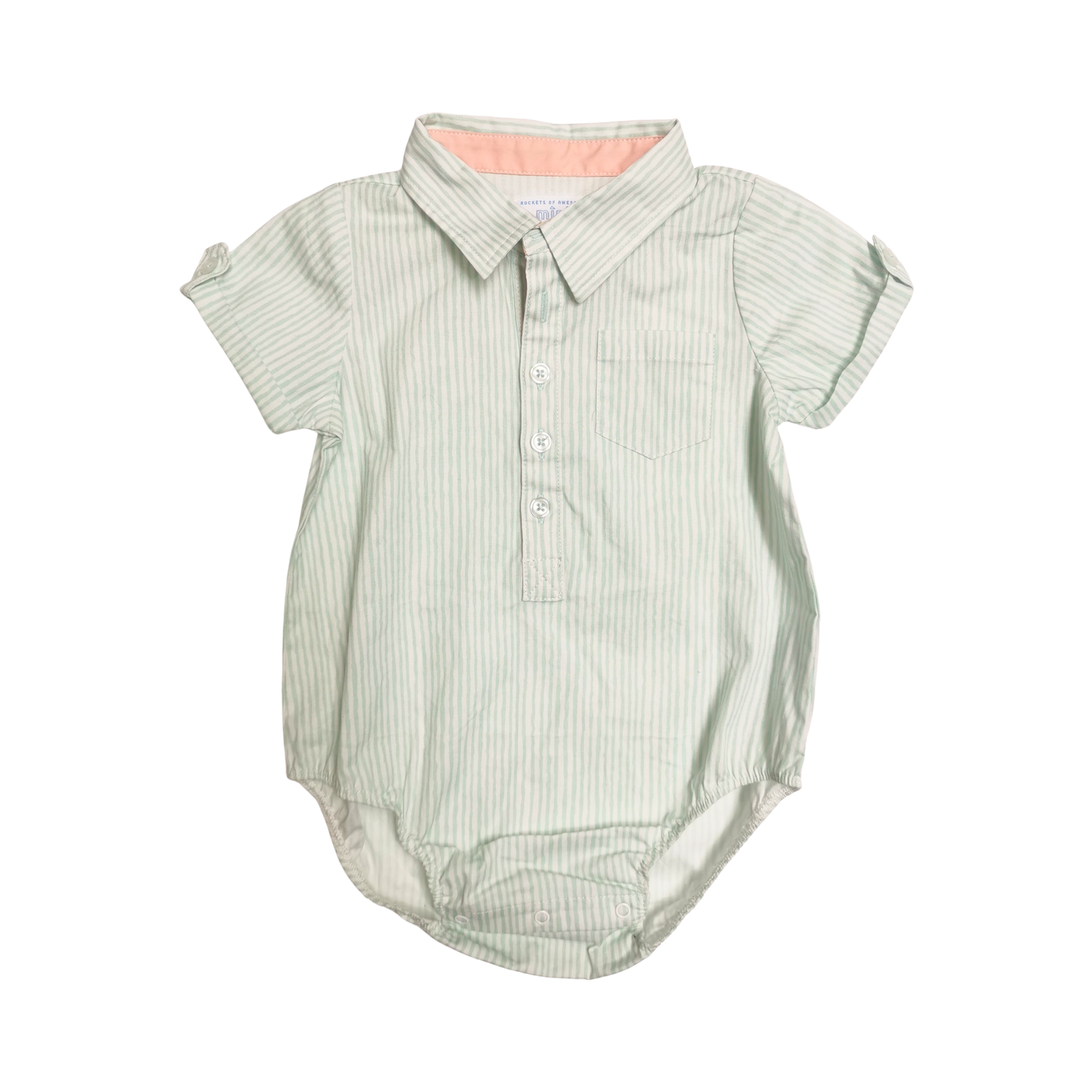 Camisa tipo body ROCKETS OF AWESOME Mini para bebé