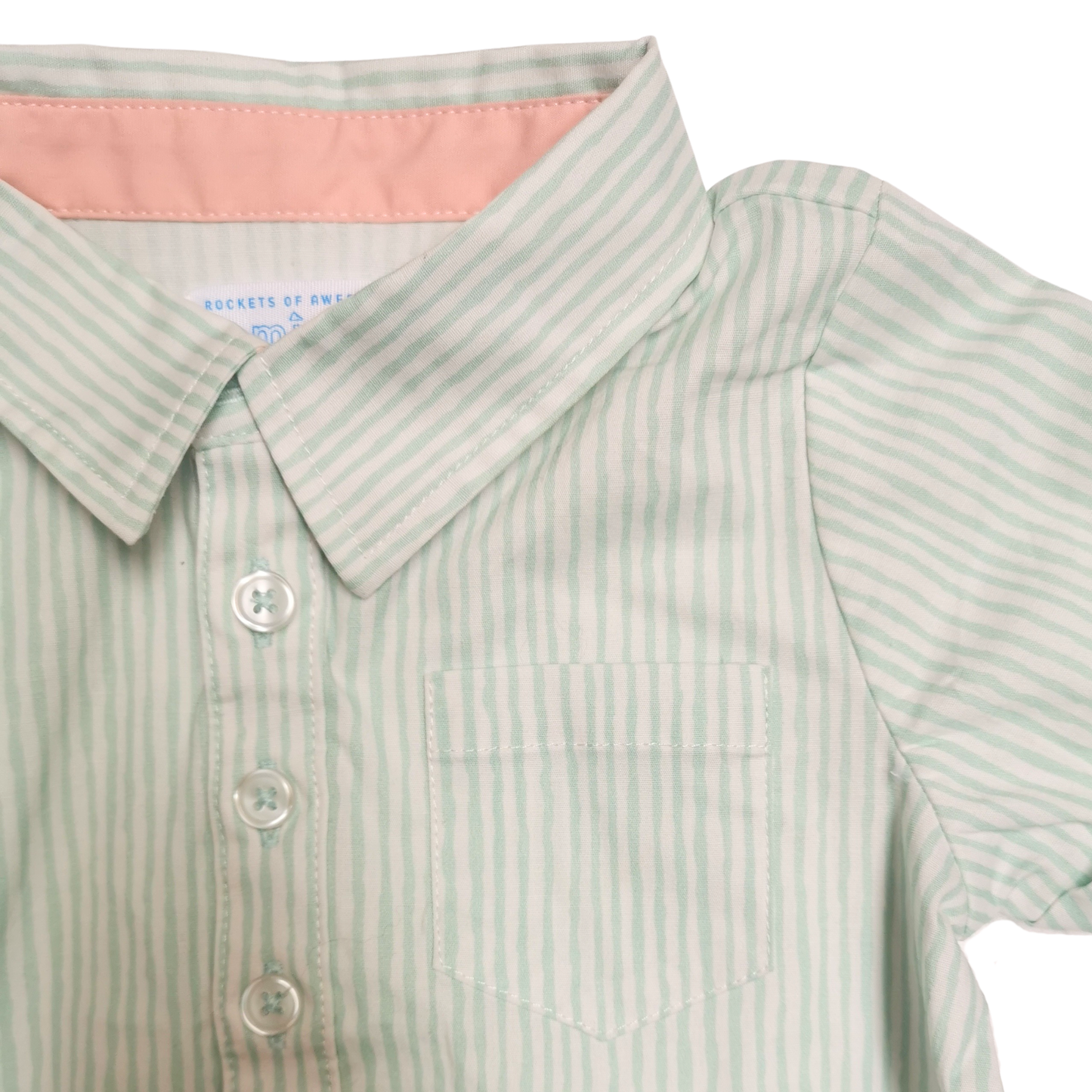 Camisa tipo body ROCKETS OF AWESOME Mini para bebé