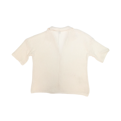 Camisa de punto estilo Cover-up con botones SHADE & SHORE para mujer