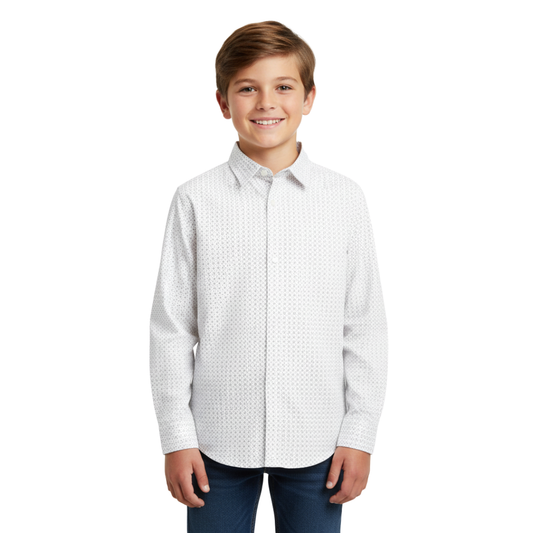 Camisa manga larga VAN HEUSEN para adolescente niño