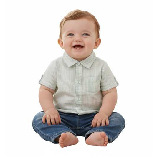 Camisa tipo body ROCKETS OF AWESOME Mini para bebé