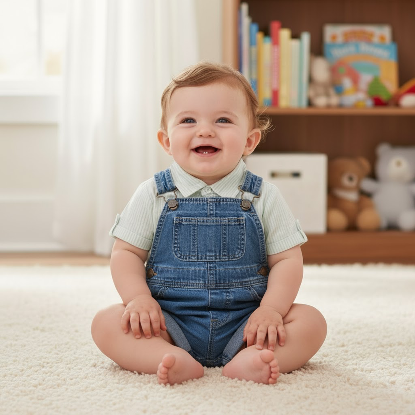 Camisa tipo body ROCKETS OF AWESOME Mini para bebé