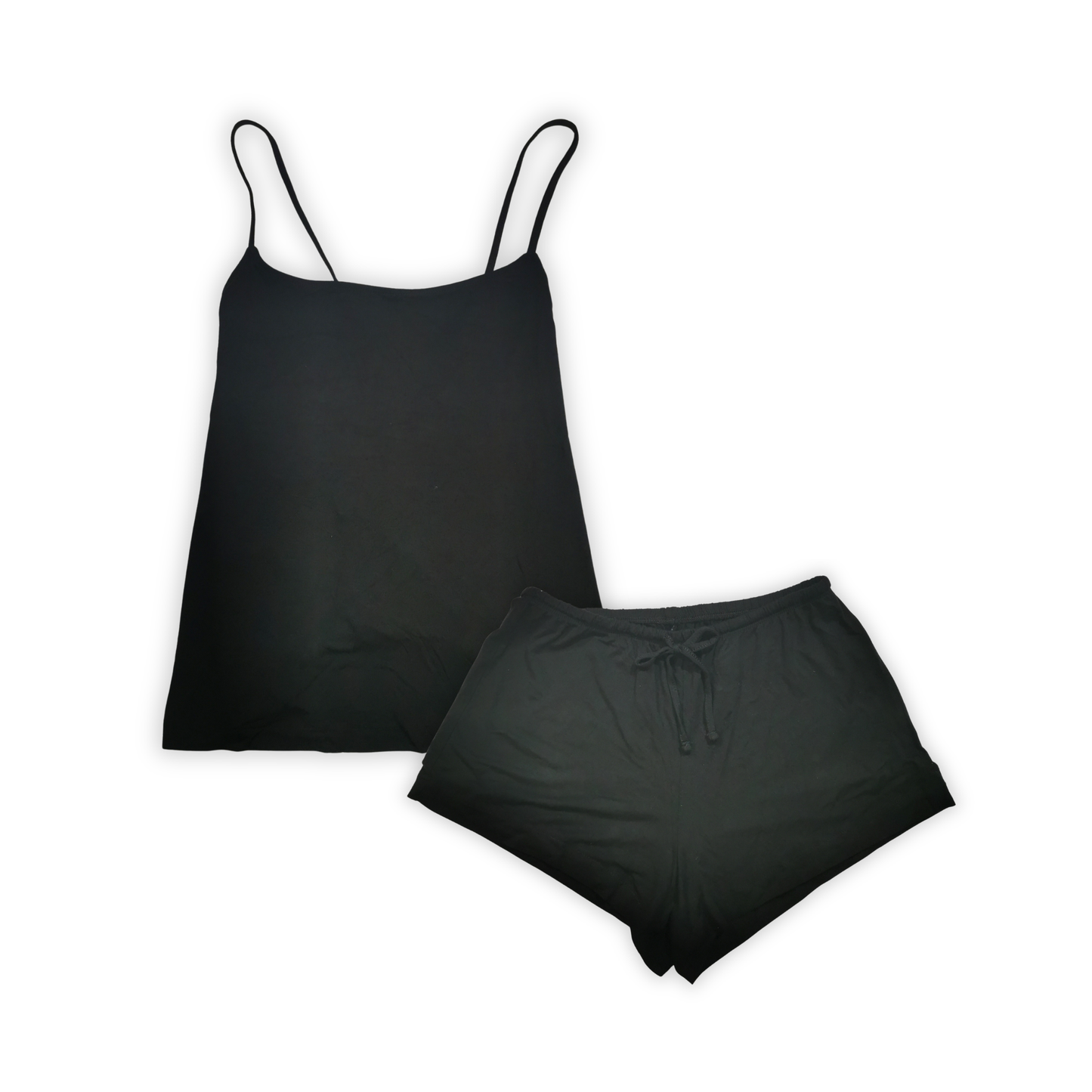Conjunto de pijama de tank top y shorts AUDEN Cloud Knit para mujer - Set de 2 piezas