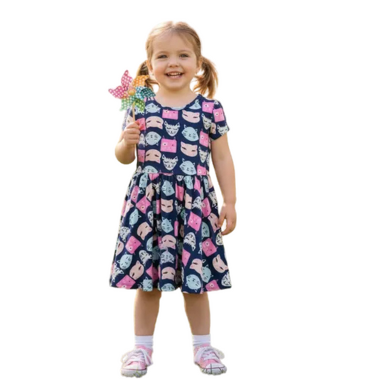 Vestido DOTDOTSMILE Cats Classic Cap para bebé