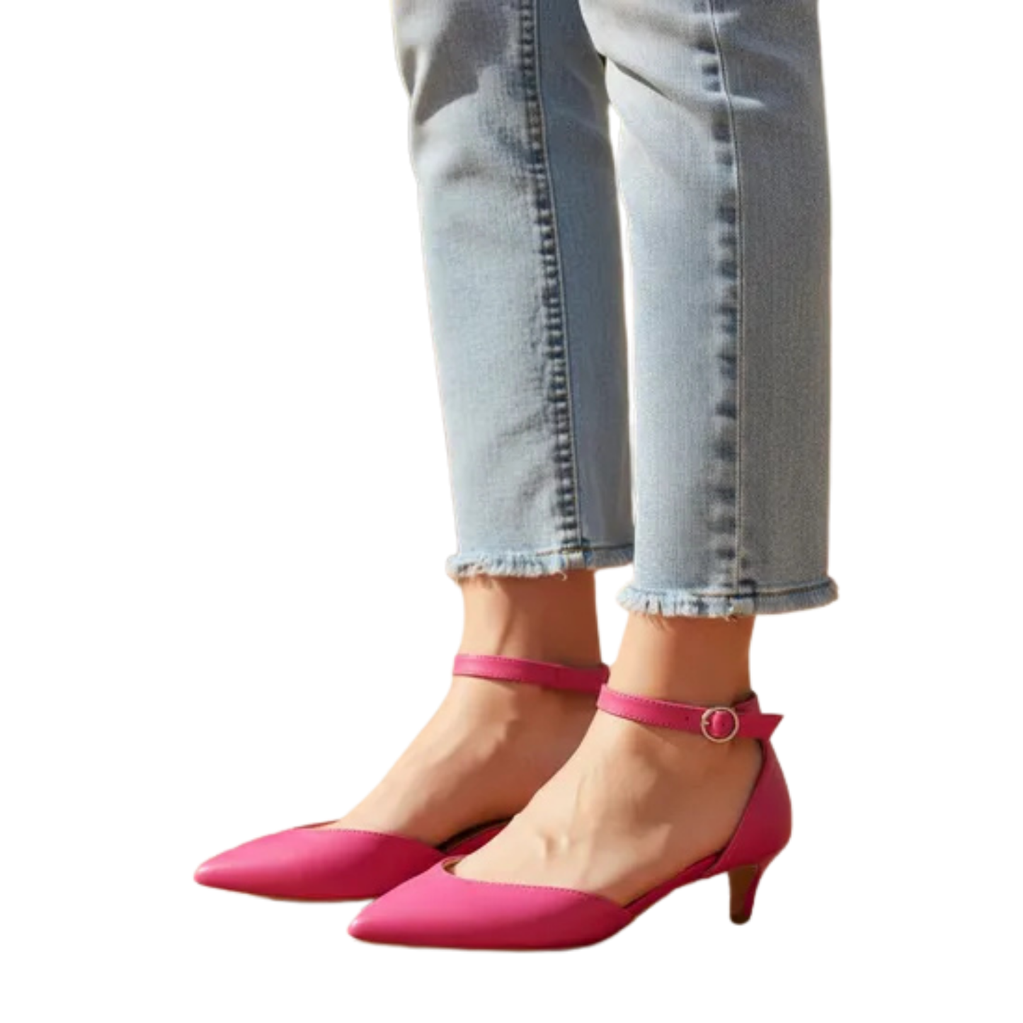 Tacones bajos ENELAUGE para mujer