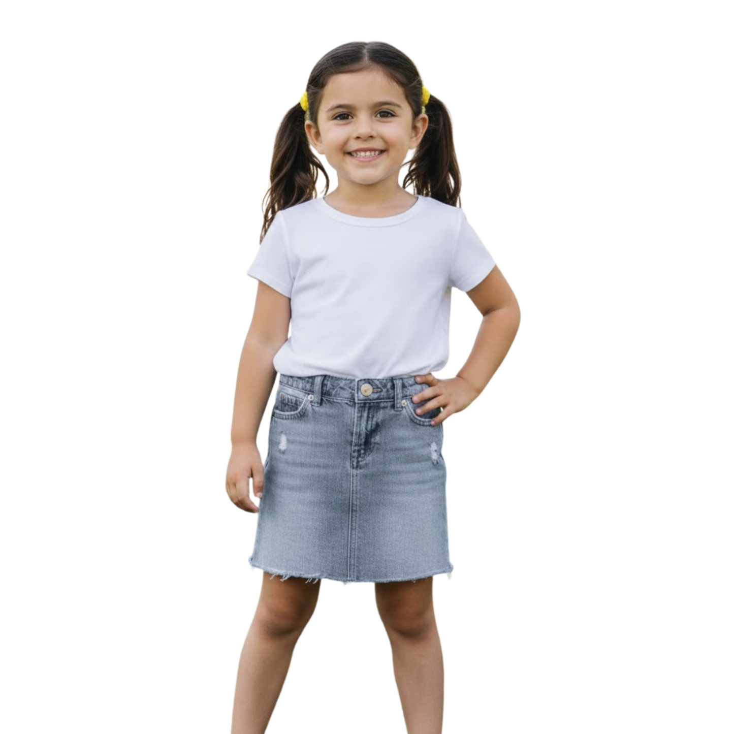 Falda de mezclilla 7 FOR ALL MANKIND para niña