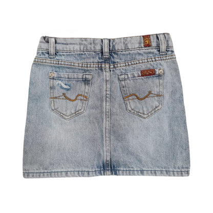 Falda de mezclilla 7 FOR ALL MANKIND para niña