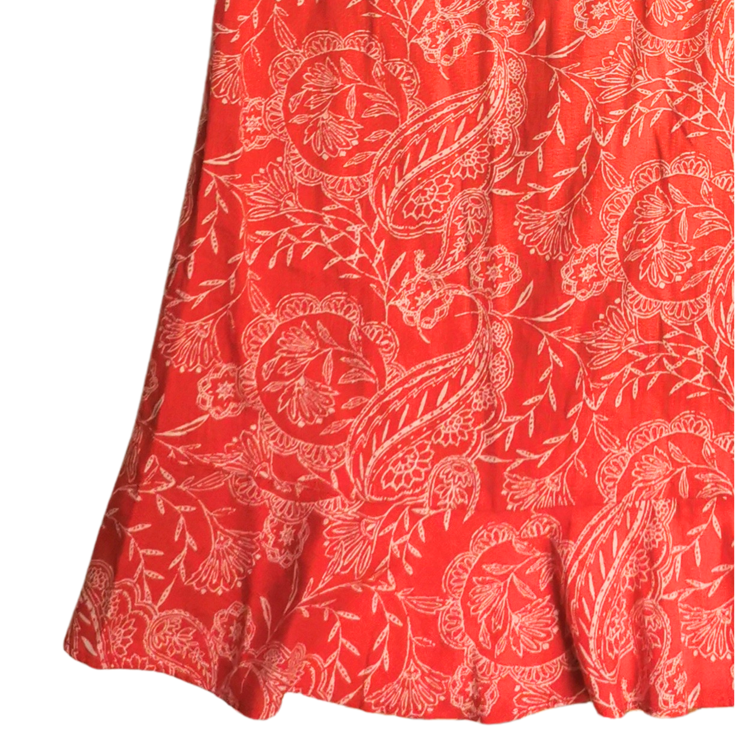 Falda maxi cruzada con volantes UNIVERSAL THREAD para mujer