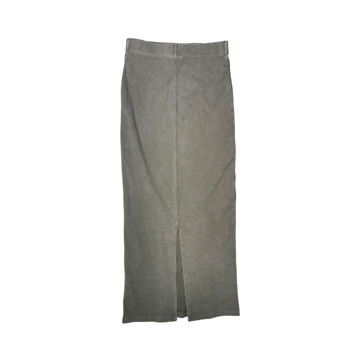 Falda maxi acanalada estilo urbano WILD FABLE para mujer