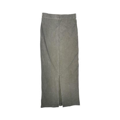 Falda maxi acanalada estilo urbano WILD FABLE para mujer