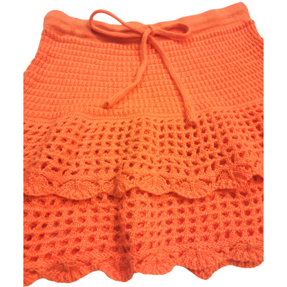 Mini Falda de Crochet con Vuelo WILD FABLE para mujer