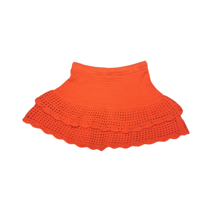 Mini Falda de Crochet con Vuelo WILD FABLE para mujer