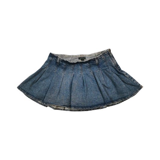 Falda mini de mezclilla WILD FABLE para mujer