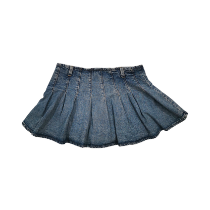 Falda mini de mezclilla WILD FABLE para mujer