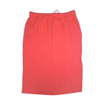 Falda tipo tubo midi de gasa UNIVERSAL THREAD para mujer