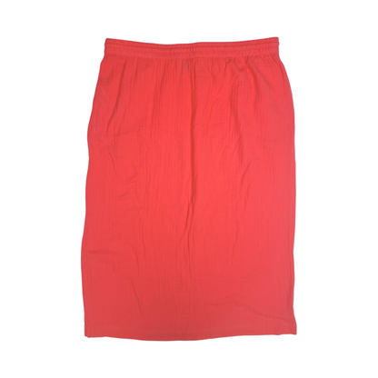 Falda tipo tubo midi de gasa UNIVERSAL THREAD para mujer