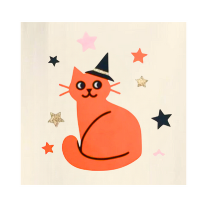 Playera CAT & JACK Witch Cat para niña