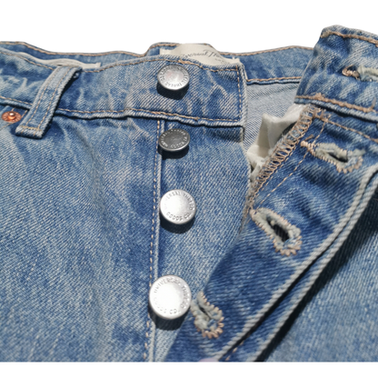 Jeans de tiro medio, cropped y pernera ancha UNIVERSAL THREAD Vintage para mujer