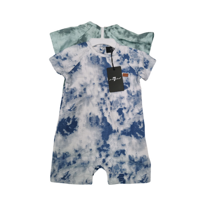 Jumpers 7 FOR ALL MANKIND set de 2 piezas para bebé