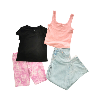 Kit de ropa para niña Talla 10/12 años - 4 piezas