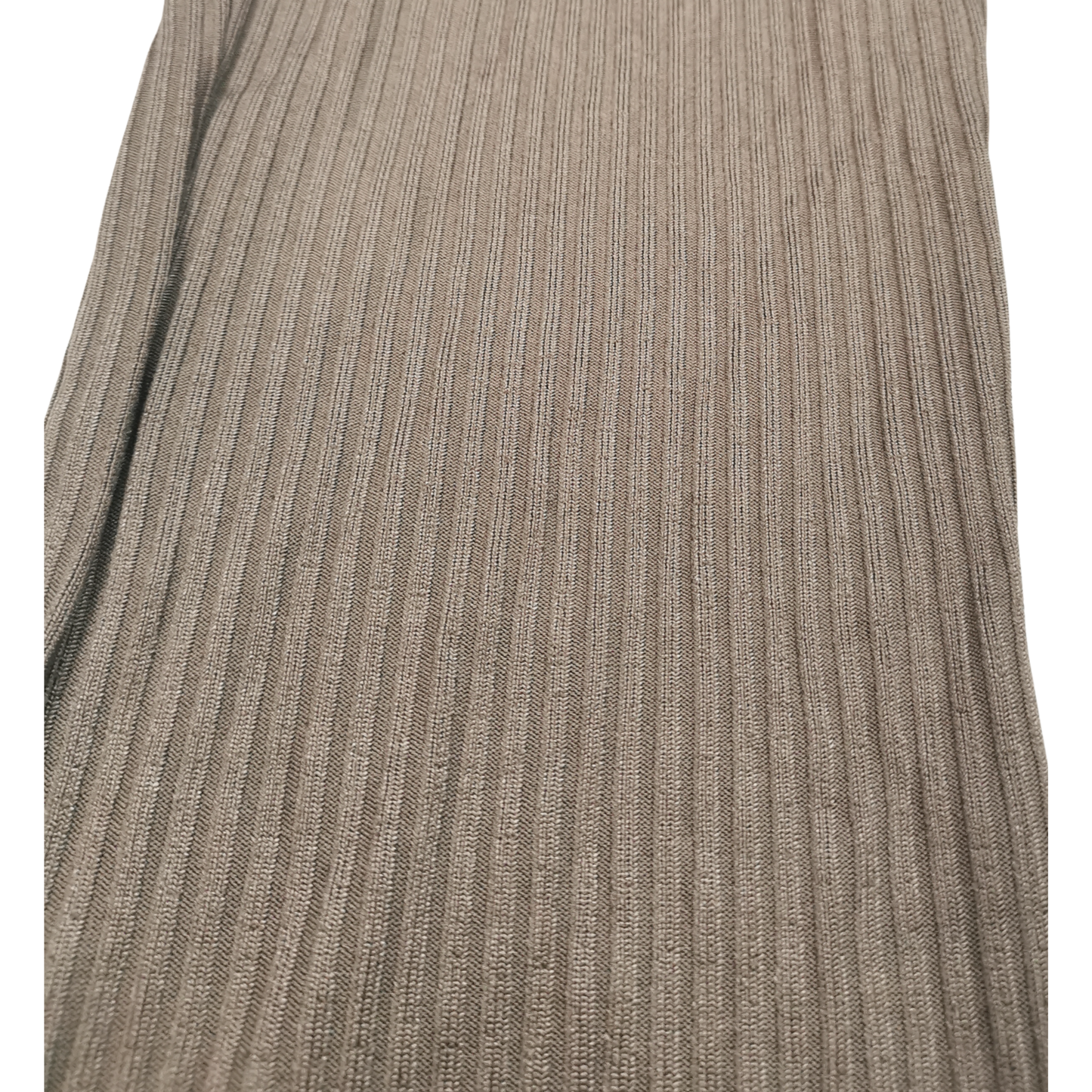 Leggings acampanados acanalados con cintura plegable WILD FABLE para mujer