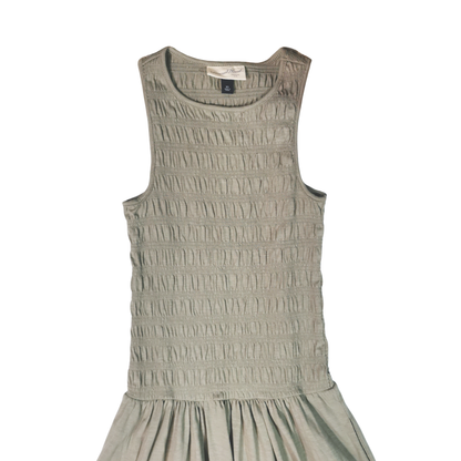 Vestido maxi fruncido corte A sin mangas UNIVERSAL THREAD para mujer