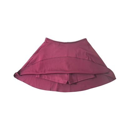 Minifalda short con ribete de encaje ART CLASS para niña