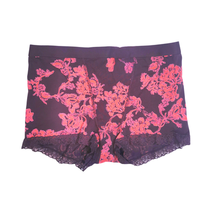 Boyshorts de algodón con encaje AUDEN para mujer