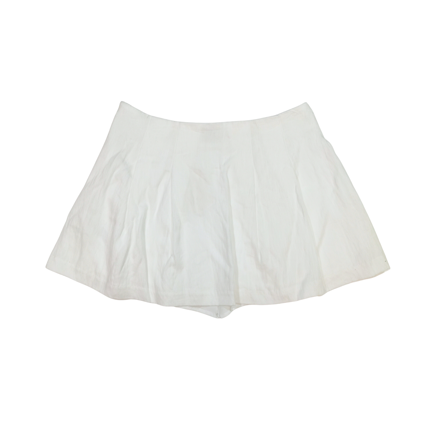 Mini skort de tiro alto con tablones A NEW DAY para mujer