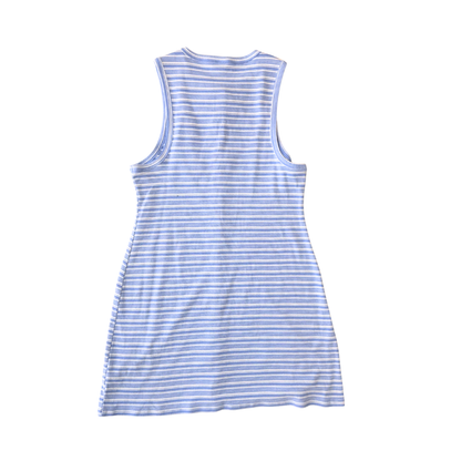 Minivestido skater de canalé con botones delanteros WILD FABLE para mujer